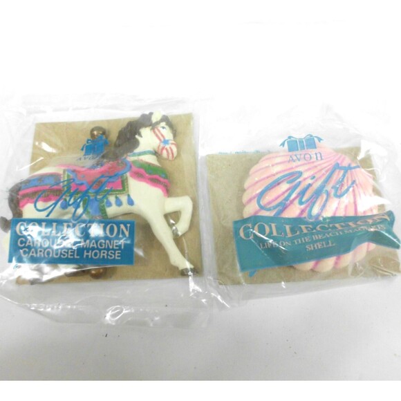 Vintage Avon Gift Collection Lot of 9 Valentines Easter Magnet Figurine Ornament - Picture 2 of 8